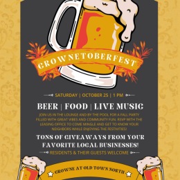 octoberfest beer poster